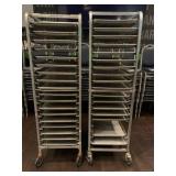 DBB065 Two Metal Serving Tray Towers