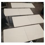 DBB097 - Set Of Four 6-Foot Lifetime Folding Tables 