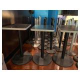DBB141 - Three Cafe Style Tables Commercial Grade