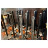 DBB144 - (18) Retractable Barriers - Stanchions 