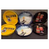 DBB150 Set of 6 Assorted Beer Serving Trays - Pacifico, Corona, Modelo