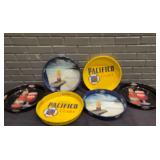 DBB151 Set of 6 Assorted Beer Serving Trays - Pacifico, Corona, Modelo