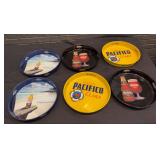 DBB155 Set of 6 Assorted Beer Serving Trays - Pacifico, Corona, Modelo
