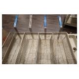 DBB169 - Used Commercial Grade Rectangular Fryer Baskets (4)