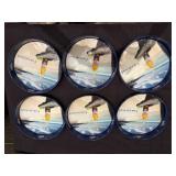 DBB183 Set of 6 Corona & Corona Light Serving Trays 