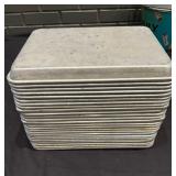 DBB195 Lot Commercial Grade Aluminum Baking Pans(25)