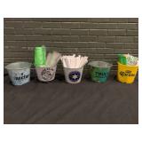 DBB215 Alcoholic Beverage Branded Buckets with Utensils