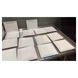 DBB220 Lot #1 Restaurant Grade 9” Square Serving Dishes 