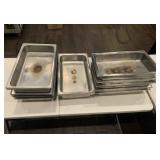 DBB224 Fifteen Miscellaneous Food Warming Trays