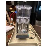 DBB235 Bubbler Dual Bowl Cold Beverage Dispenser