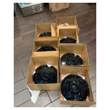 DBB242 Lot Commercial Grade 141/2 X 141/2 Three Section Appetizer Platters 