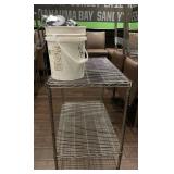 DBB249 - Stainless Steel Wire Shelving With Various Caster Wheels 