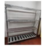 DBB310 - 3-Shelf Aluminum Storage Rack