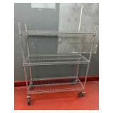 DBB325 Three Level Rolling Wire Rack