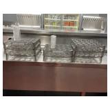 DBB327 - (8) Jello Shot Glass Trays With Plastic Shot Cups