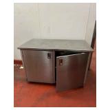 DBB330- Stainless Steel Rolling Cabinet 