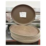 DBB354 Lot Commercial Grade Serving Platter 26x22 In