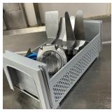DBB355 - Commercial Dishwasher Basket With Assorted Kitchen Tools