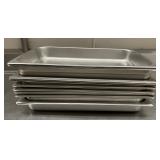 DBB371 - (11) Stainless Steel Service Pans