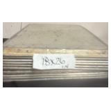 DBB381 Lot of 10 Commercial 18" x 26" Aluminum Baking Sheet Pan