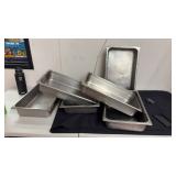 DBB402 Lot 4” Stainless Steel Steam Table Pans 