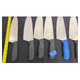 DBB408 Set Of Six Cozzini High Performance Knives