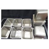 DBB468 - Used Commercial Grade Stainless Steel Food Containers 