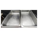 DBB472 - Used Commercial Stainless Steel Food Pans (14)