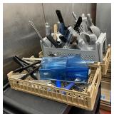 DBB513 - Two Racks Of Assorted Kitchen Tools