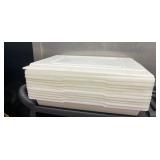 DBB515 - (10) 25” Plastic Food Storage Containers