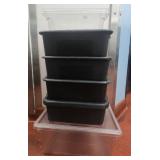 DBB518 - Assorted Stainless Steel Serving Platters (11)