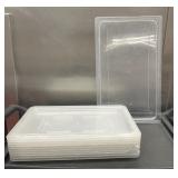 DBB526 - (2) 21”x13” & (10) 18”x 12” Food Pan Lids