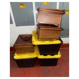 DBB584 Wooden Serving Containers and Storage Boxes