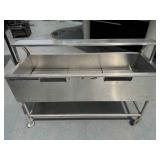 DBB808 Mobile Stainless Steel Buffet Stand