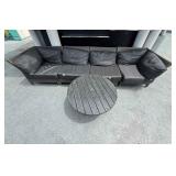 DBB809 Outdoor Couch and Table Set