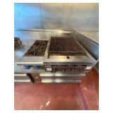DBB830 Wolf Griddle and Imperial Gas Burners