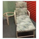 TTH006 Pool Lounge Chaise Chair and Side Table