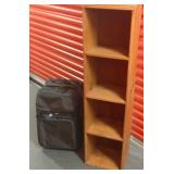 TTH010 Wooden Storage Unit and Luggage 