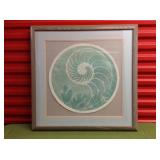 TTH023 The Calming  Nautilus Etching