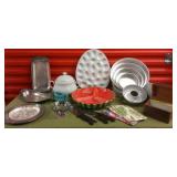 TTH034 Cake Pans, Trays, Ceramics and More