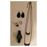 TTH051 Beautiful Dark Moon Jewelry