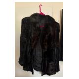 AWT007 Beautiful Black Fur Jacket AWT007 Beautiful Black Fur Jacket