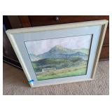 AWT018 - Vintage Landscape Print AWT018 - Vintage Landscape Print