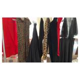 AWT138 ladies, High-End Clothing, Animal, Print, Red, And Black Bean AWT138 ladies, High-End Clothing, Animal, Print, Red, And Black Bean
