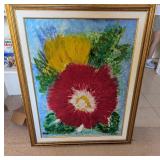 AWT196 - Vintage Floral Painting AWT196 - Vintage Floral Painting
