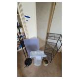 AWT203 Shelf Rack, Waste Basket, Toto Smart Toilet Remote Control Stand, Lamp & Plastic Chair Mat AWT203 Shelf Rack, Waste Basket, Toto Smart Toilet Remote Control Stand, Lamp & Plastic Chair Mat