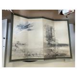 AWT225 XL Japanese Panel Art AWT225 XL Japanese Panel Art