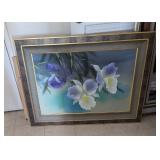 AWT228 - David Lee Framed White Floral Art AWT228 - David Lee Framed White Floral Art