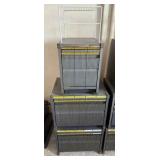 AWT235 Pioneer Laser Disk Shelving with Disks AWT235 Pioneer Laser Disk Shelving with Disks