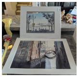 AWT243 - Two Watercolor Scenes